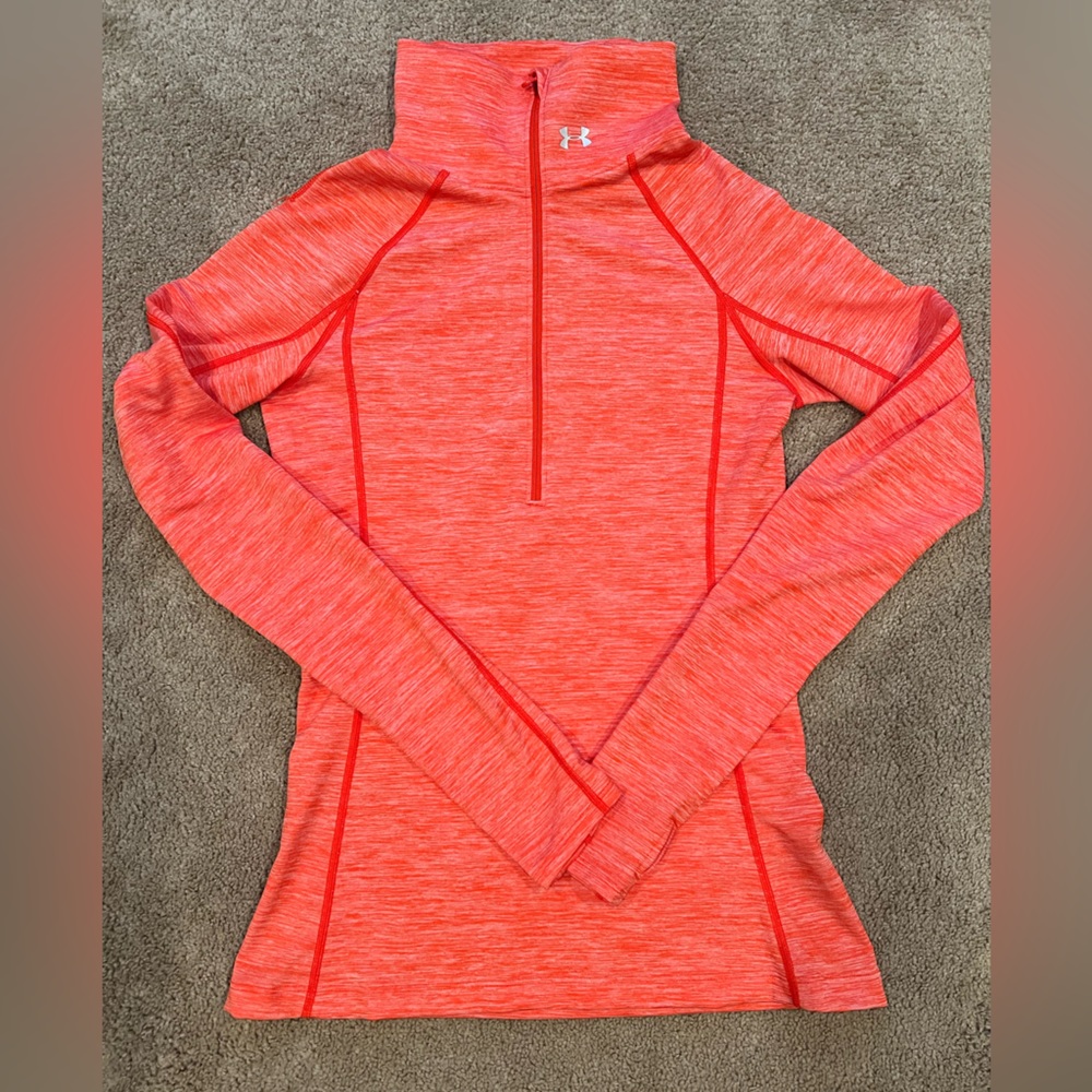 Under Armour 3/4 zip pullover - size S